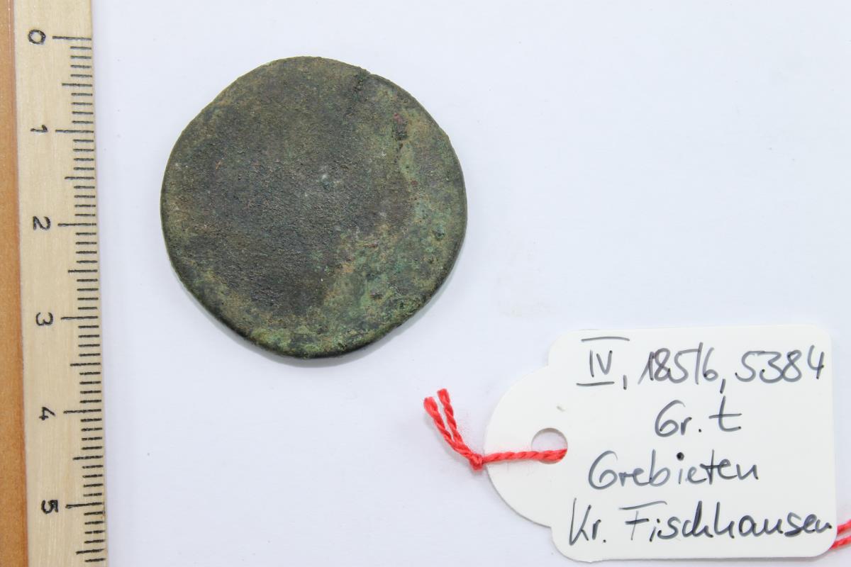 Römische Bronzemünze