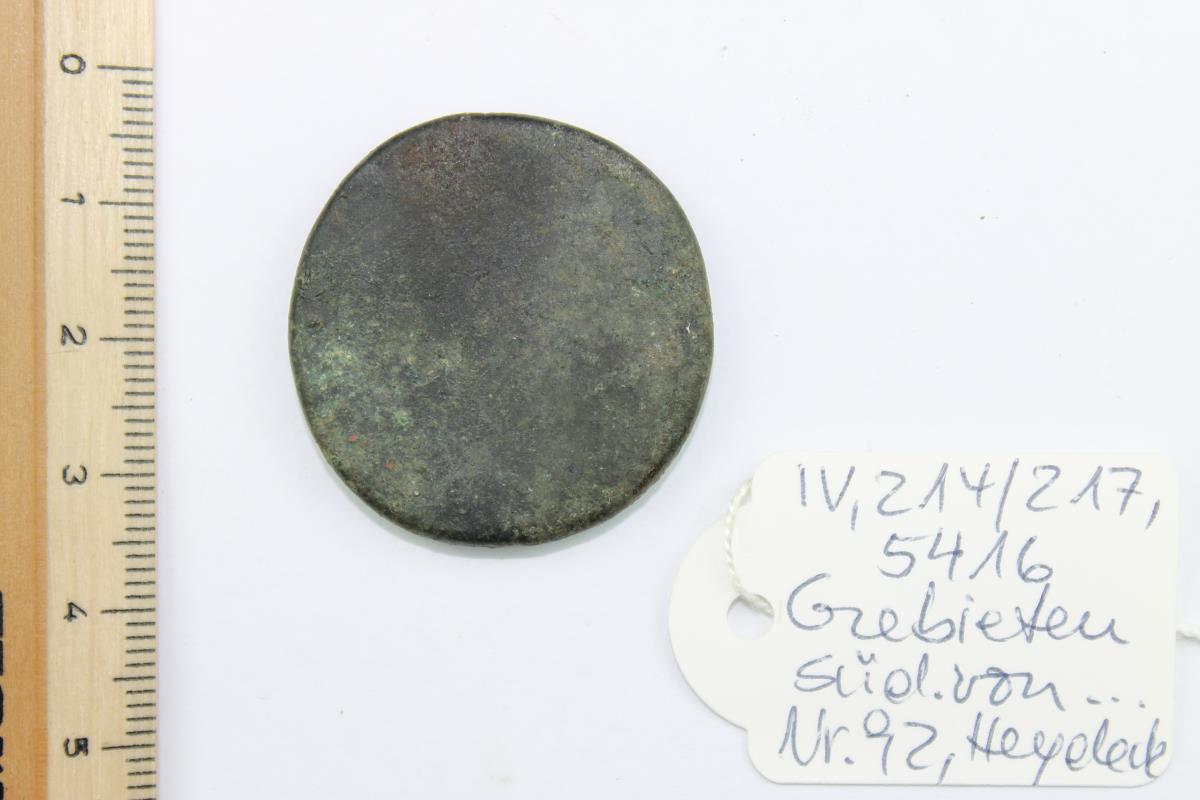 Römische Bronzemünze