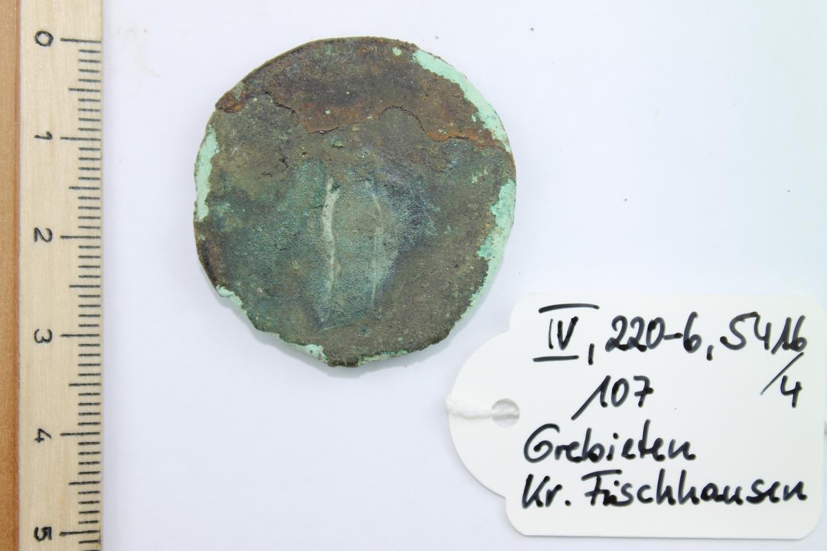 Römische Bronzemünze