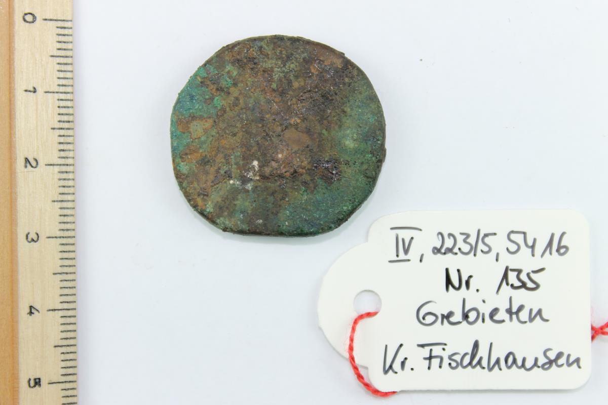 Römische Bronzemünze