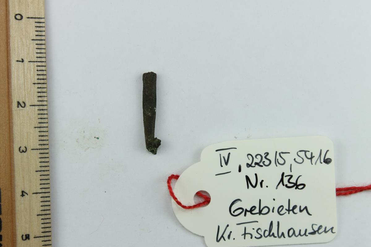Bronzedrahtfragment