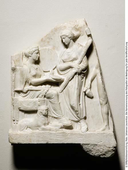 Attisches Weihrelief an Kybele