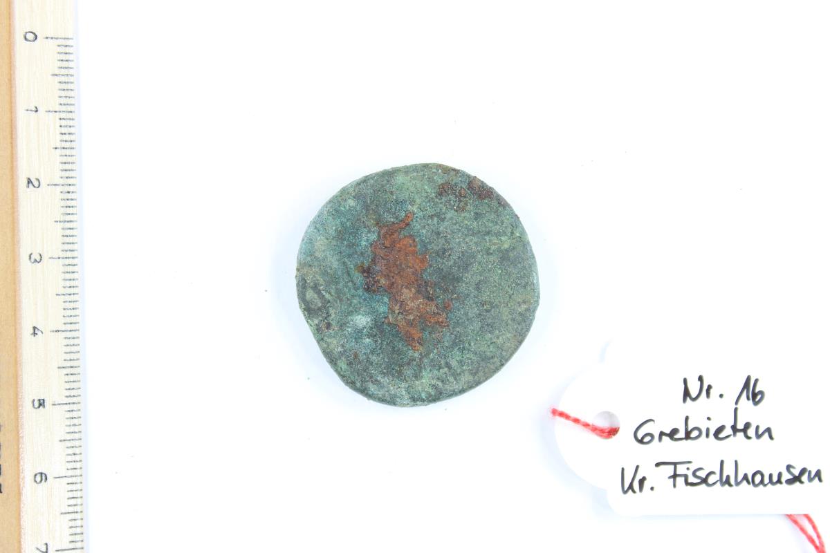Römische Bronzemünze