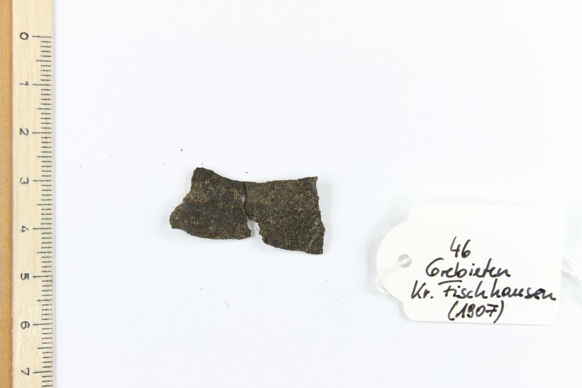 Eisenblechfragmente