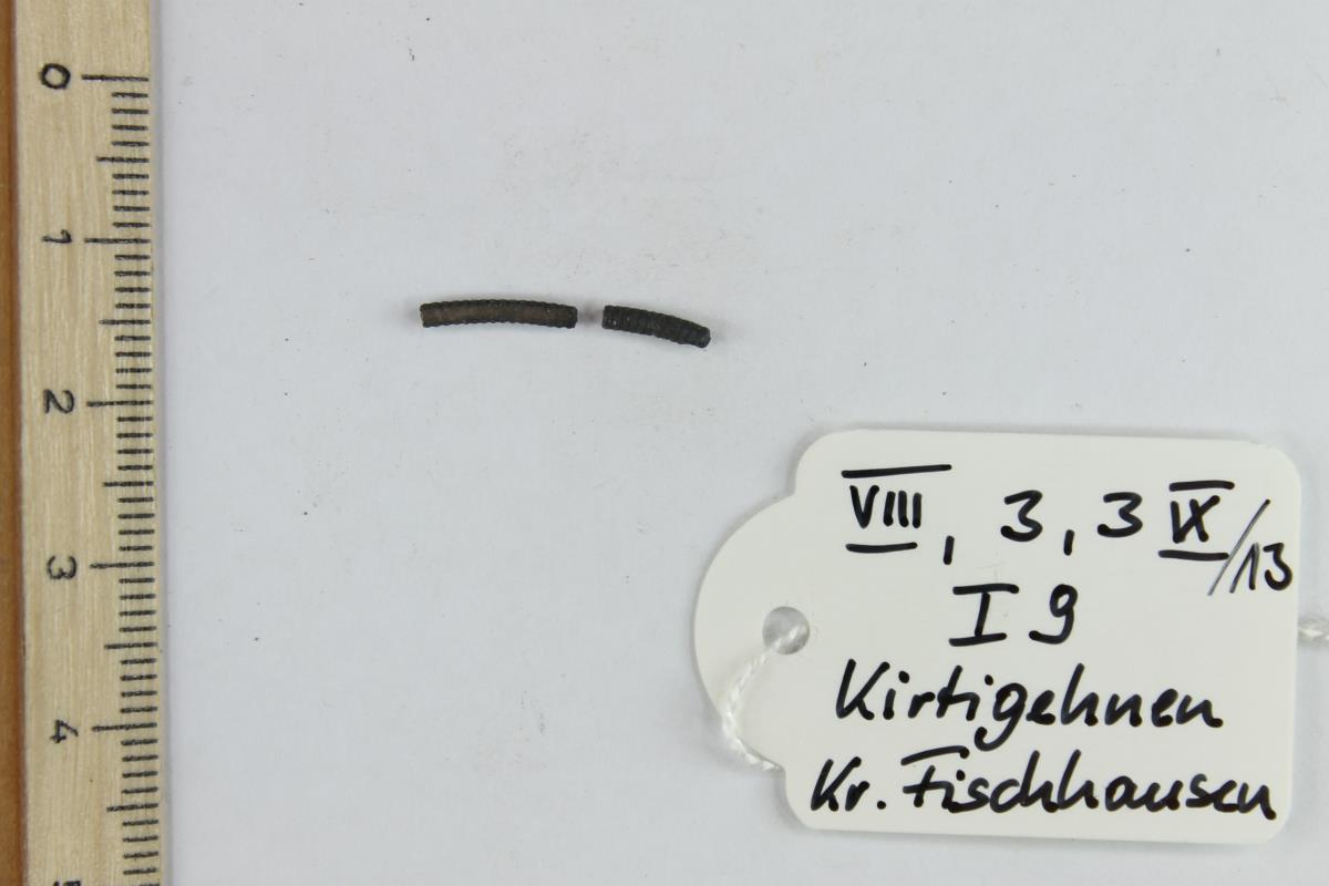 Silberdrahtfragmente