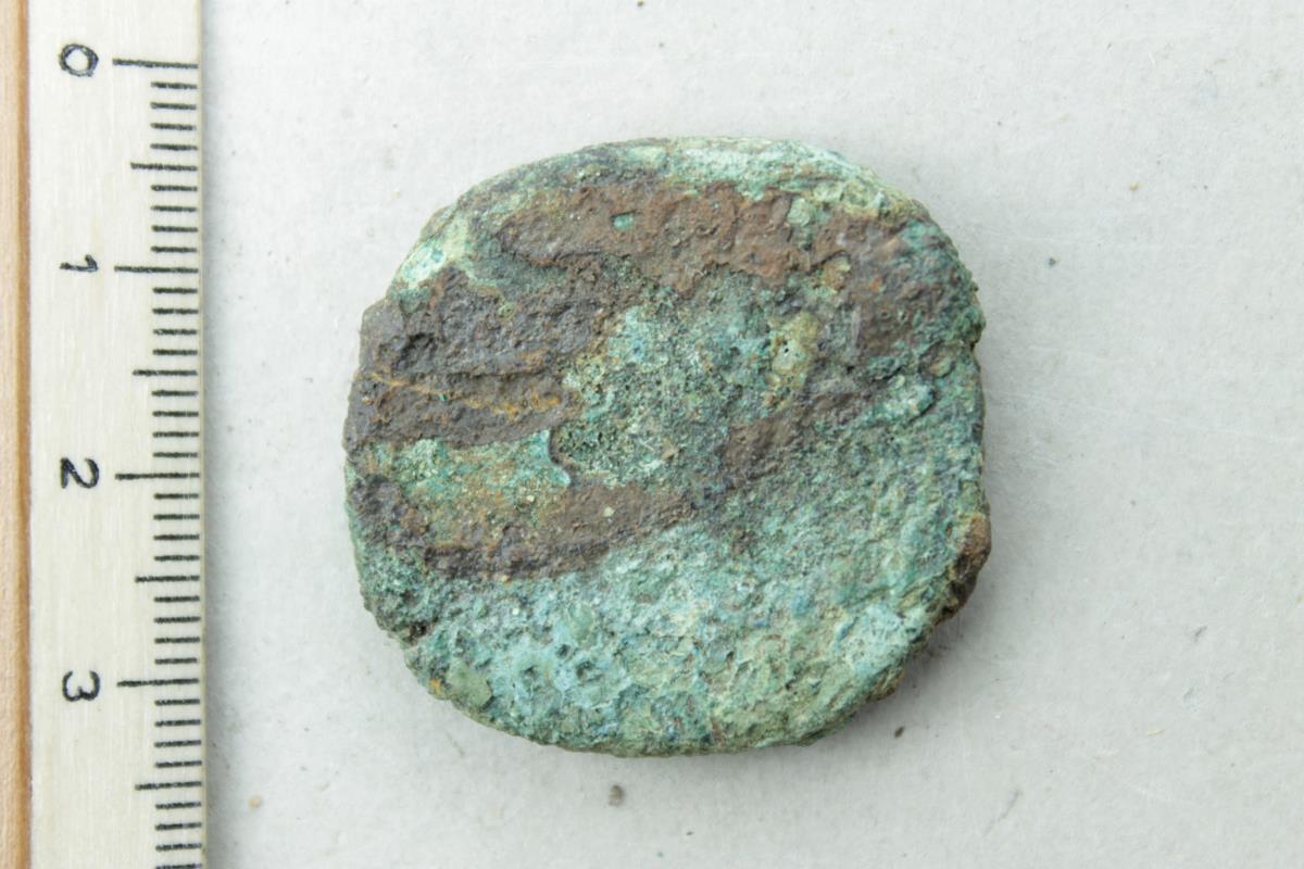 Römische Bronzemünze