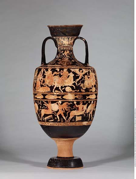 Apulisch-rotfigurige Bauchamphora