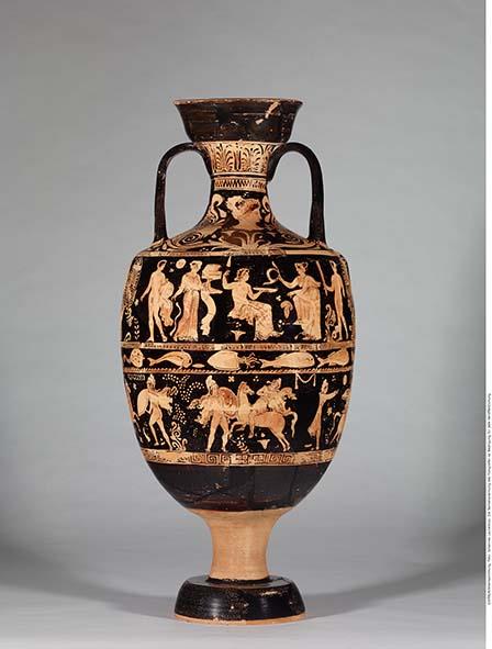 Apulisch-rotfigurige Bauchamphora