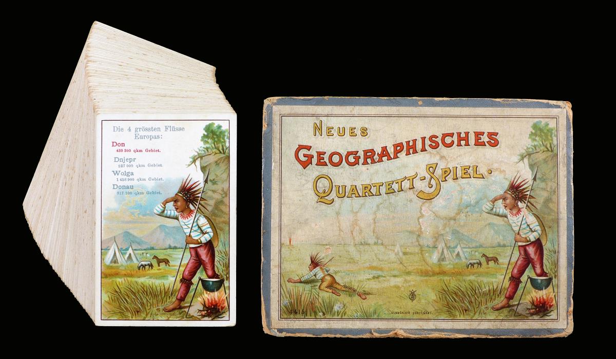 Neues Geographisches Quartett Spiel