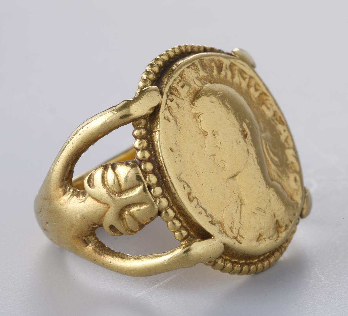 Münz-Fingerring aus dem "Mainzer Goldschmuck"