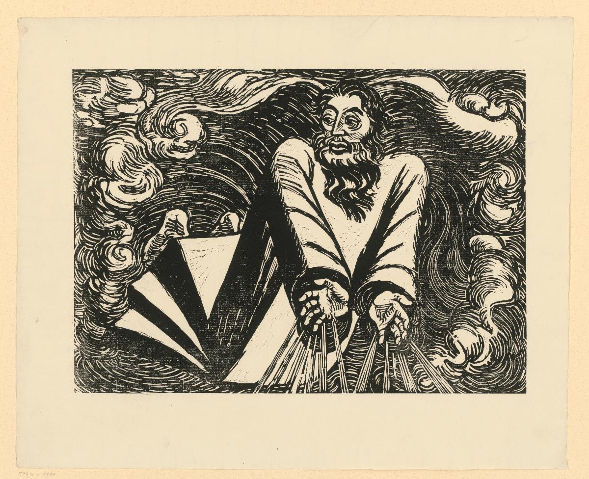 Der erste Tag (Blatt 1 aus: Die Wandlungen Gottes)