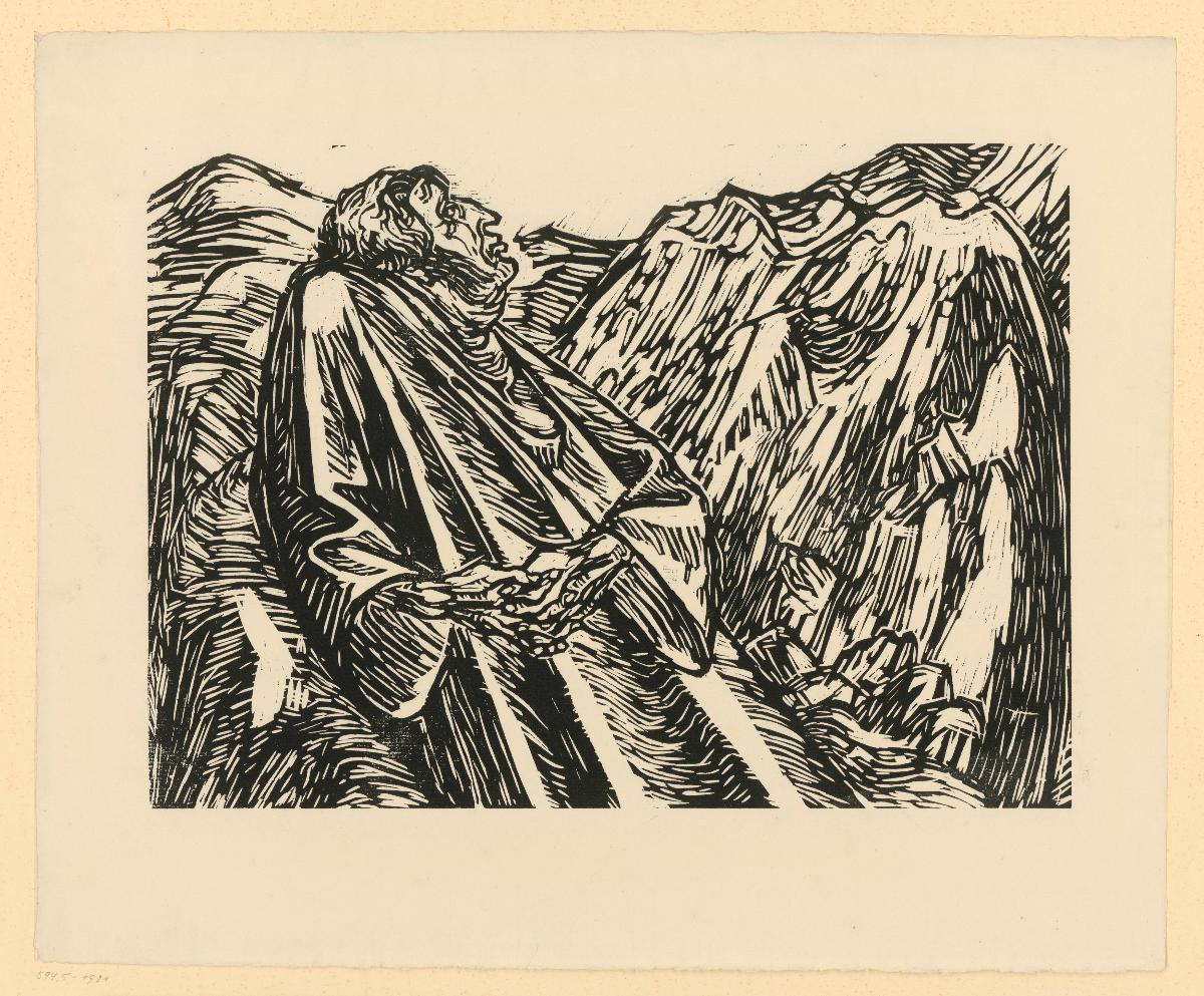 Die Felsen (Blatt 6 aus: Die Wandlungen Gottes)