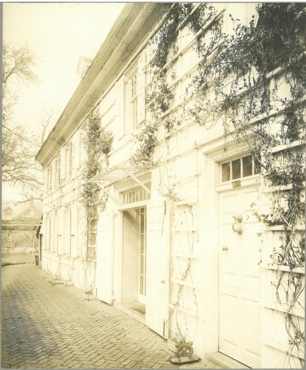 Philadelphia, Germantown, 6026, Germantown Avenue, Wyck Historic House and Garden, Hausfassade