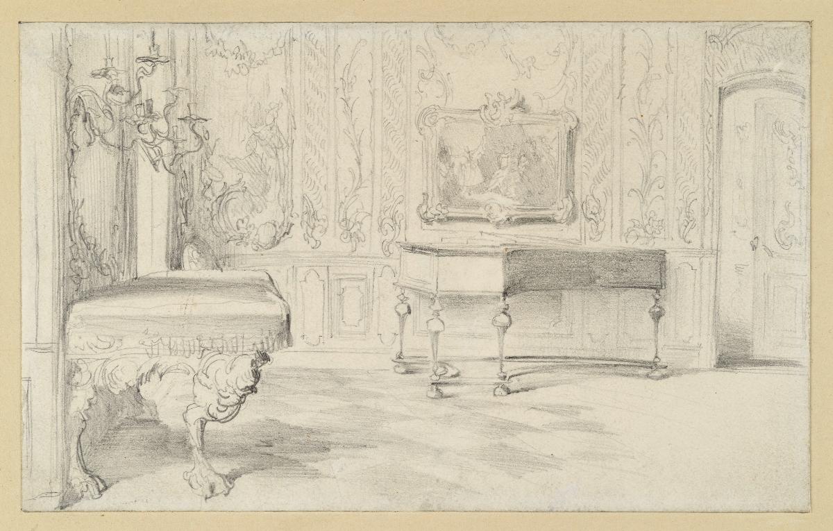 Musikzimmer im Stadtschloss in Potsdam
