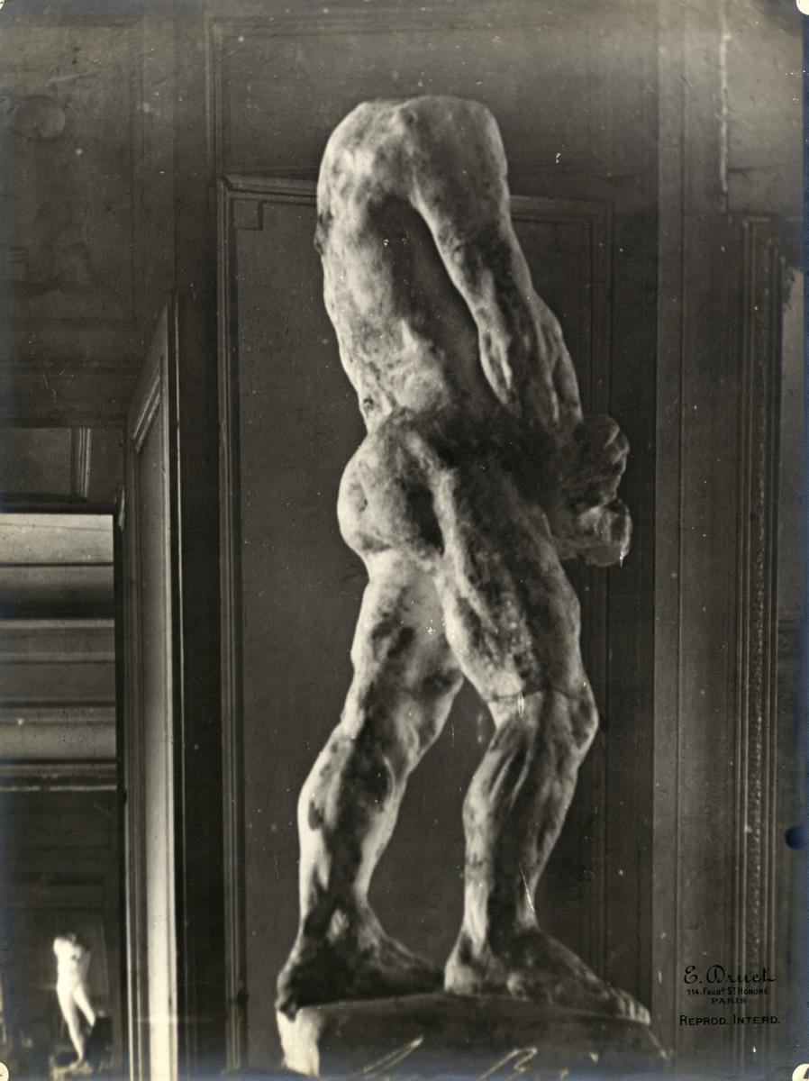 Figurenstudio für das Denkmal für Balzac in der Folie Payen
