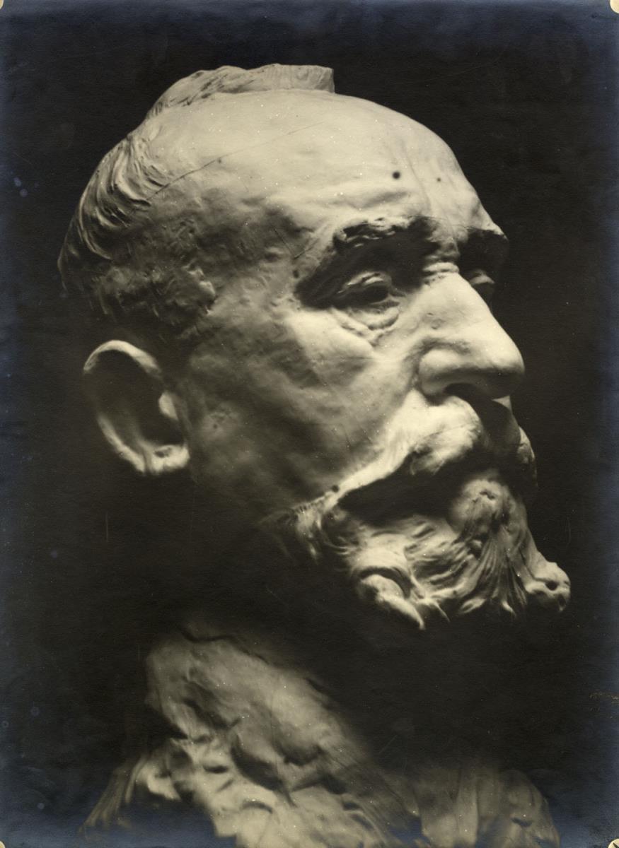 Die Büste Puvis de Chavannes