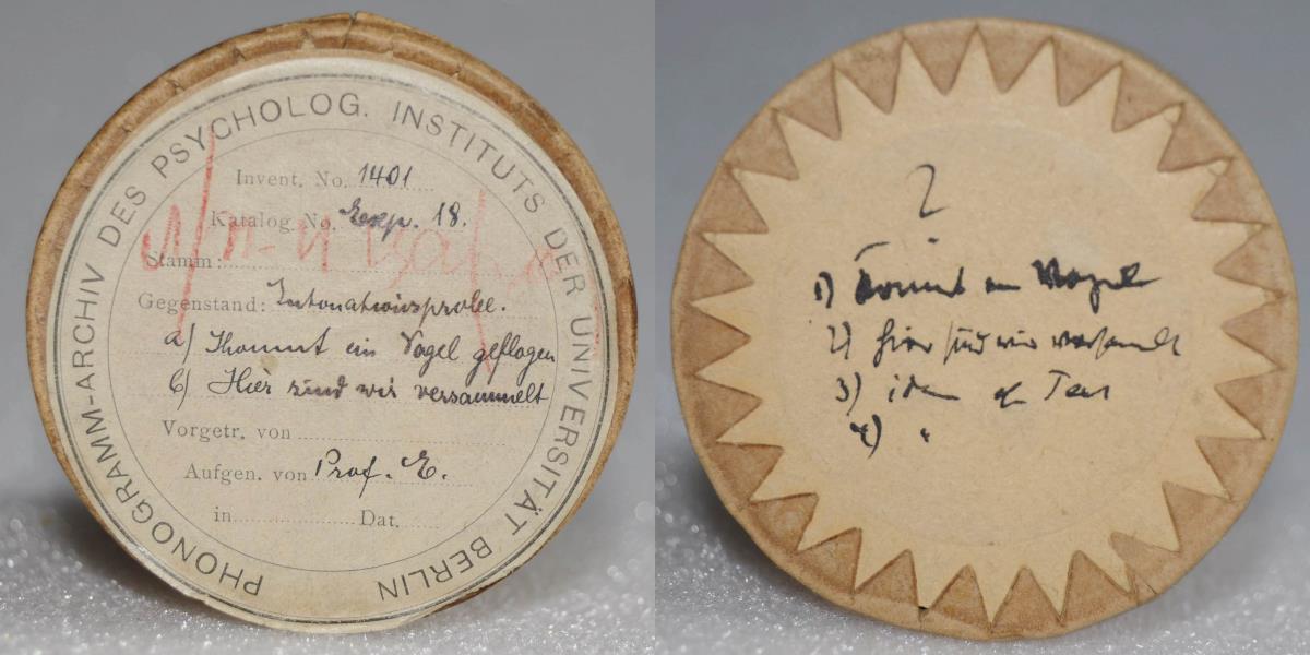 Archiv Experimentalaufnahmen