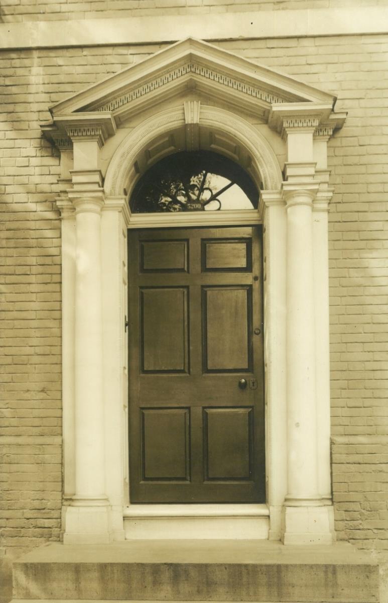 Philadelphia, Germantown, Main Stree, Hauseingang