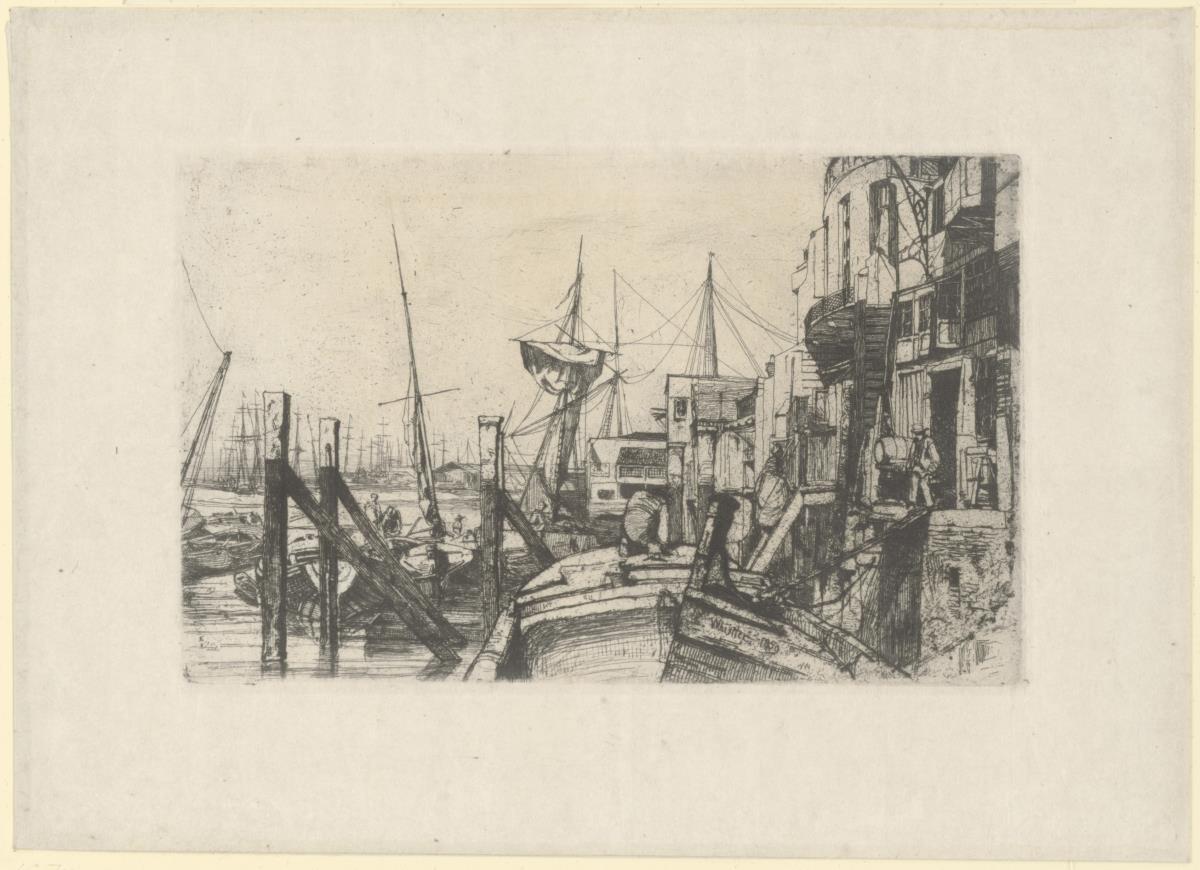 Limehouse (aus der Serie "Sixteen Etchings")