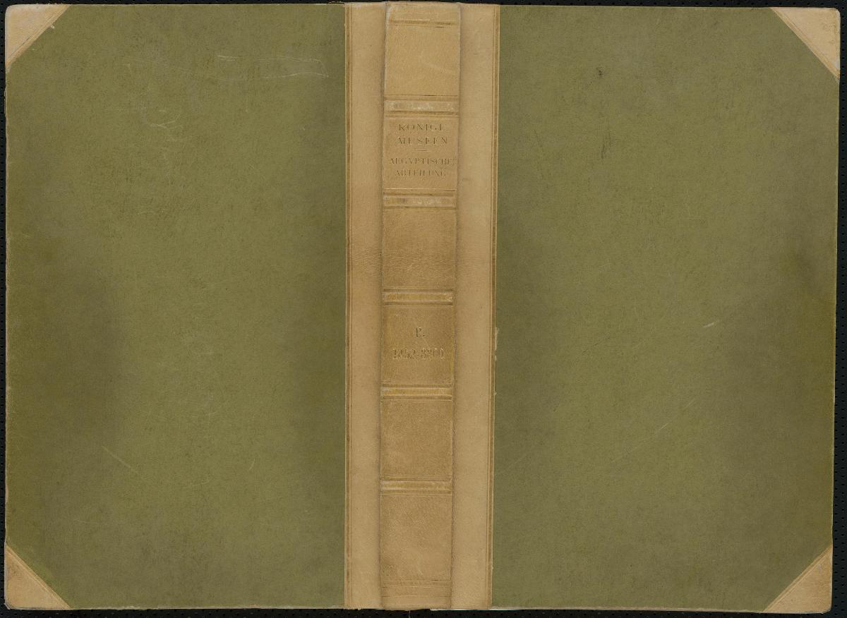 Königl. Museen Aegyptische Abteilung P. 1452-3300
