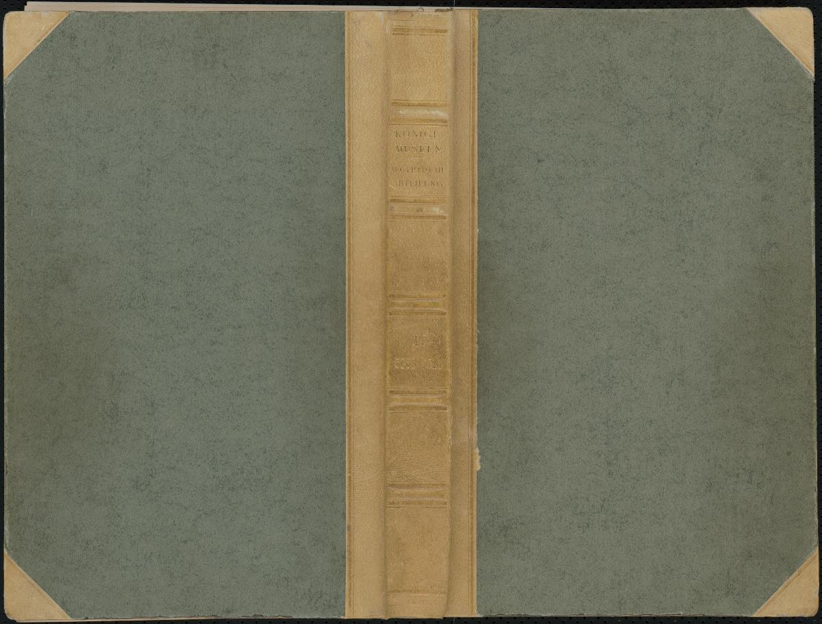Königl. Museen Aegyptische Abteilung P. 6068-7516