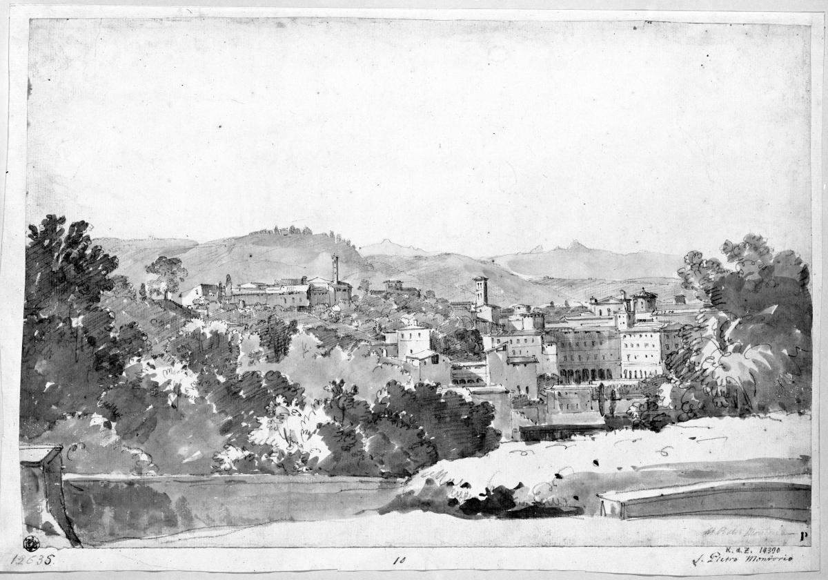Blick auf S. Pietro in Montorio