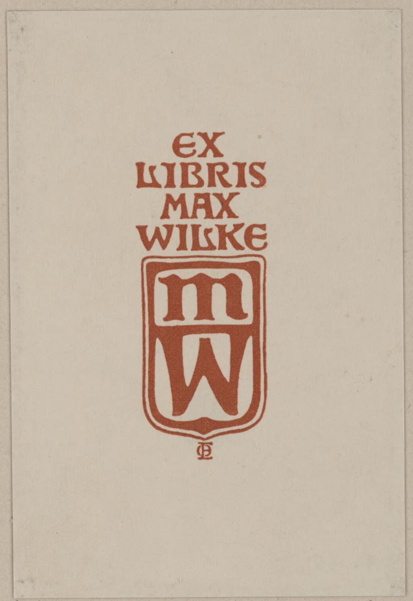Exlibris Max Wilke