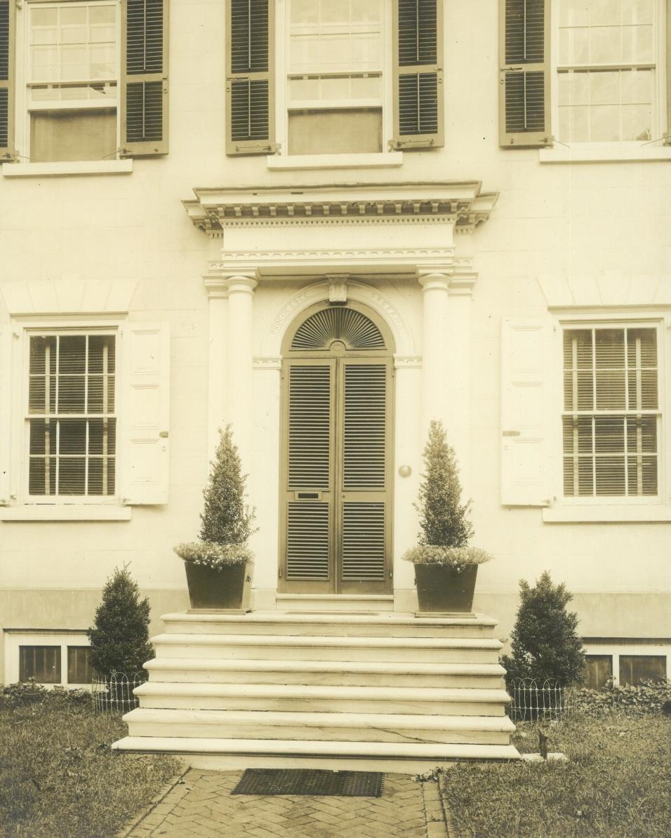 Philadelphia, Germantown, Main Street, Hauseingang