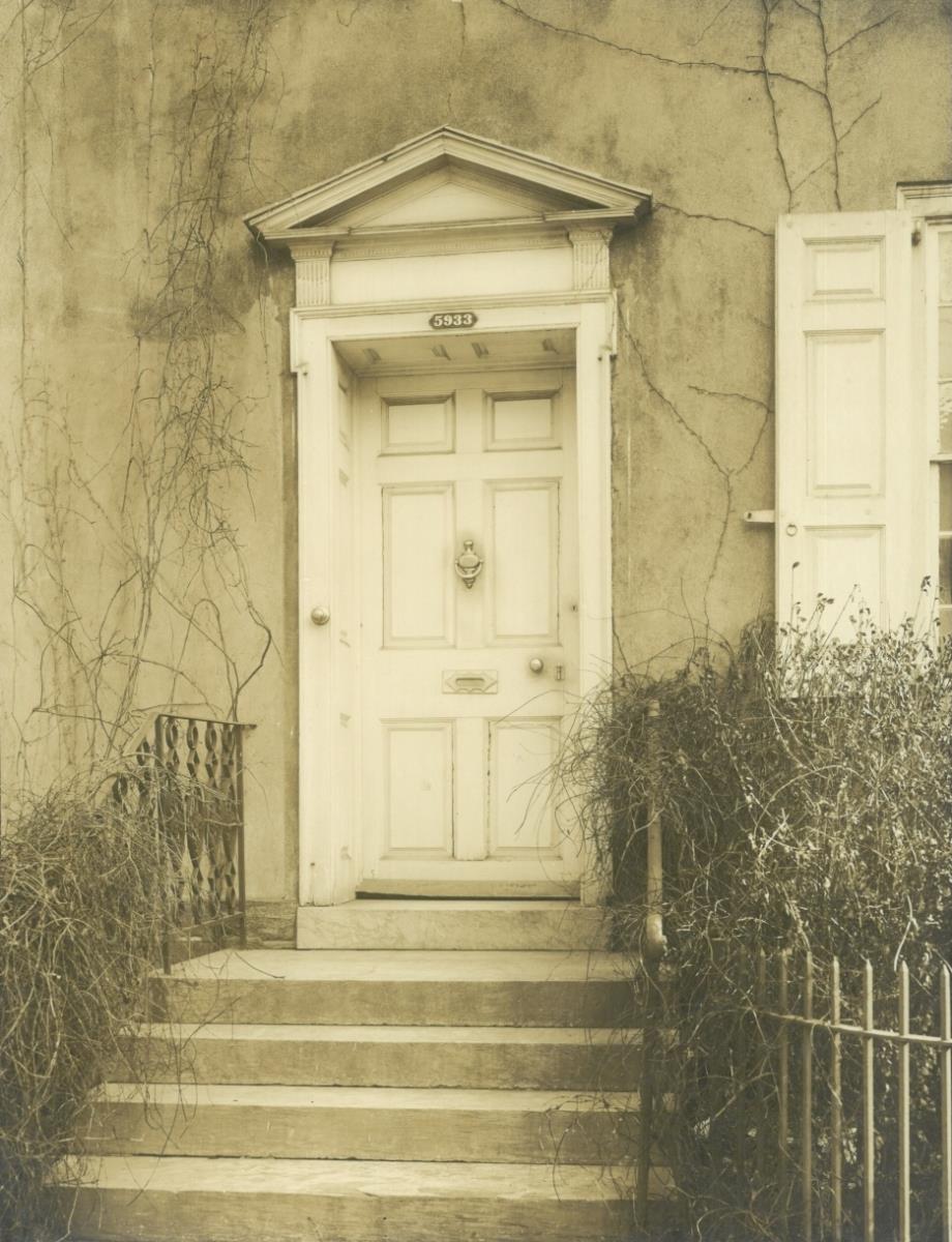 Philadelphia, Germantown, Main Street, Hauseingang