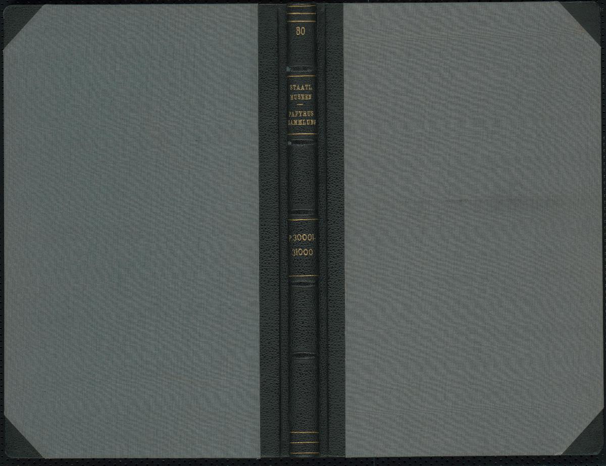 Staatl. Museen Papyrus Sammlung P. 30001-31000