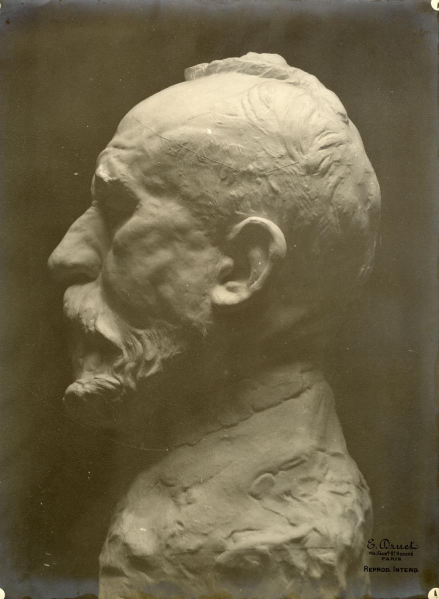 Die Büste Puvis de Chavannes
