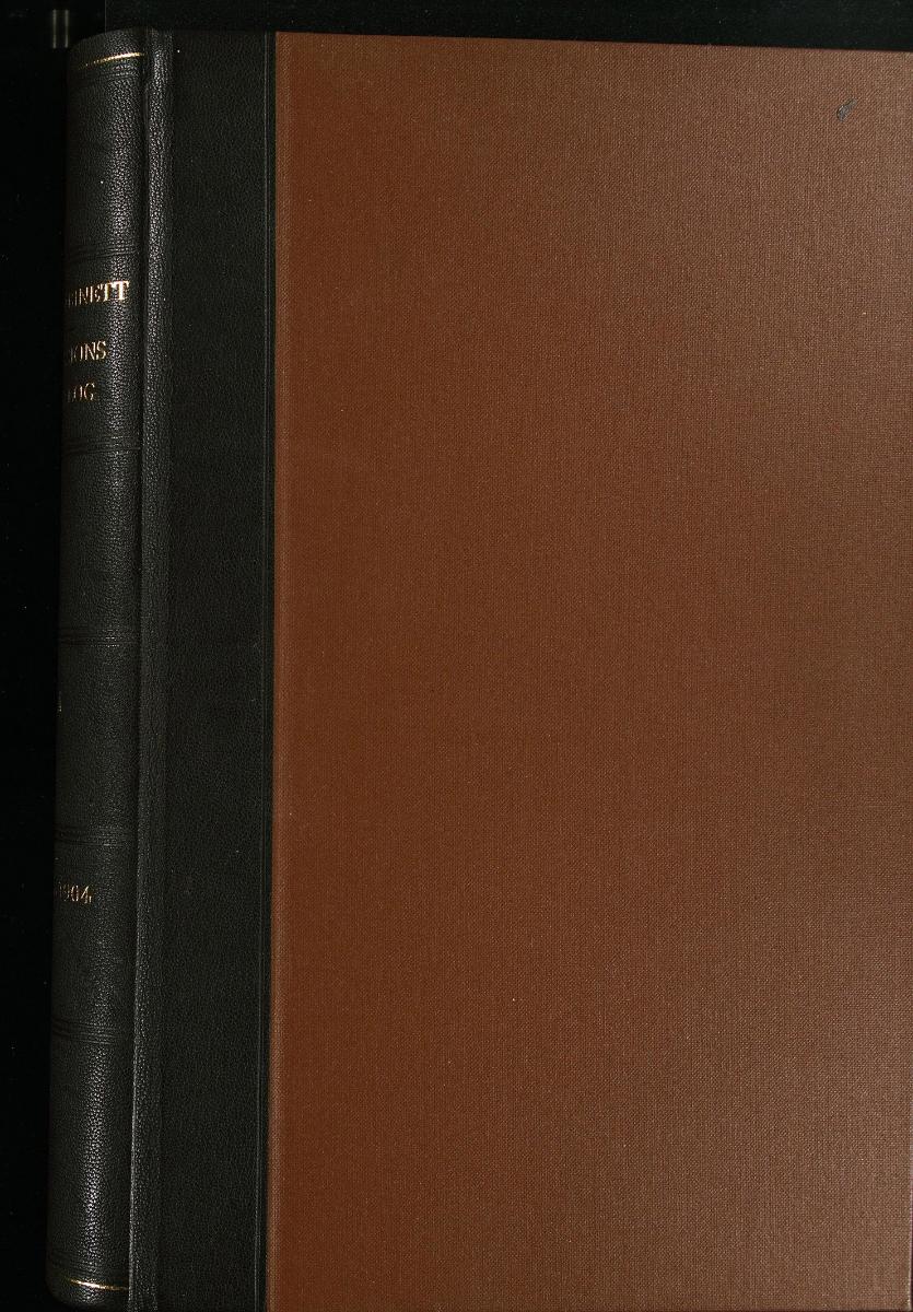 Accessions - Katalog des Münzkabinetts II. 1876–1904