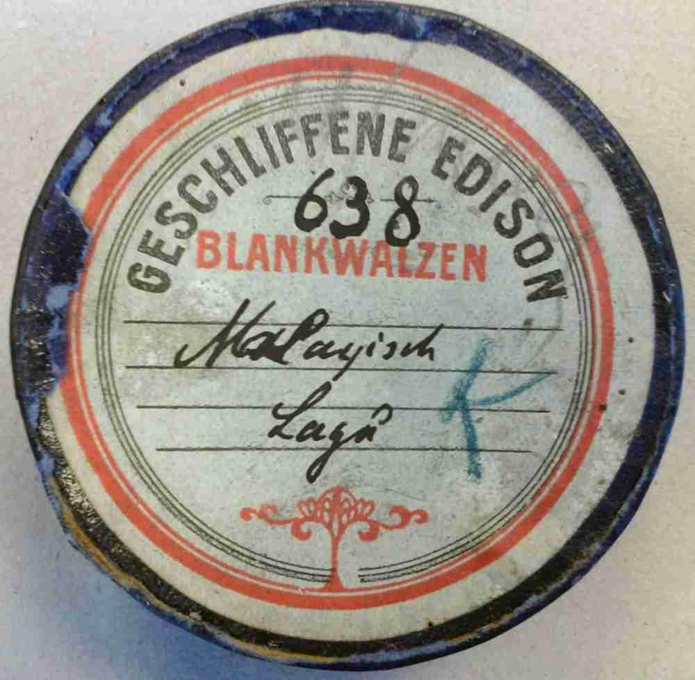 "eigene Dichtung 'Lagu' aus dem Gefangenenleben Ruhleben"