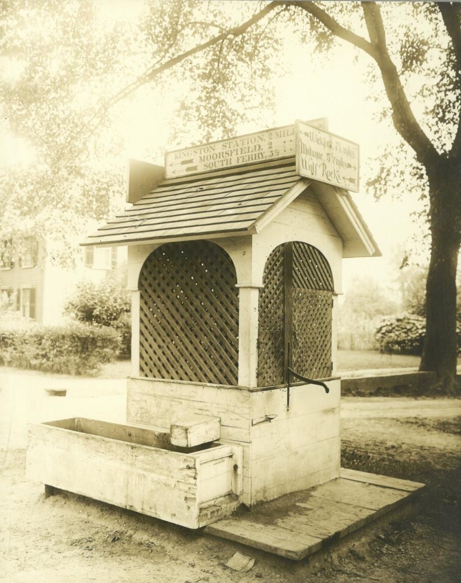 South Kingstown, Kingston, Hautspraße, Stadtbrunnen