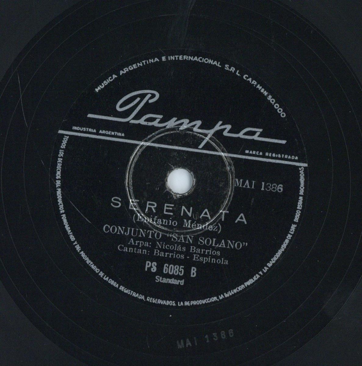Titel A: Tori Ara
Titel B: Serenata