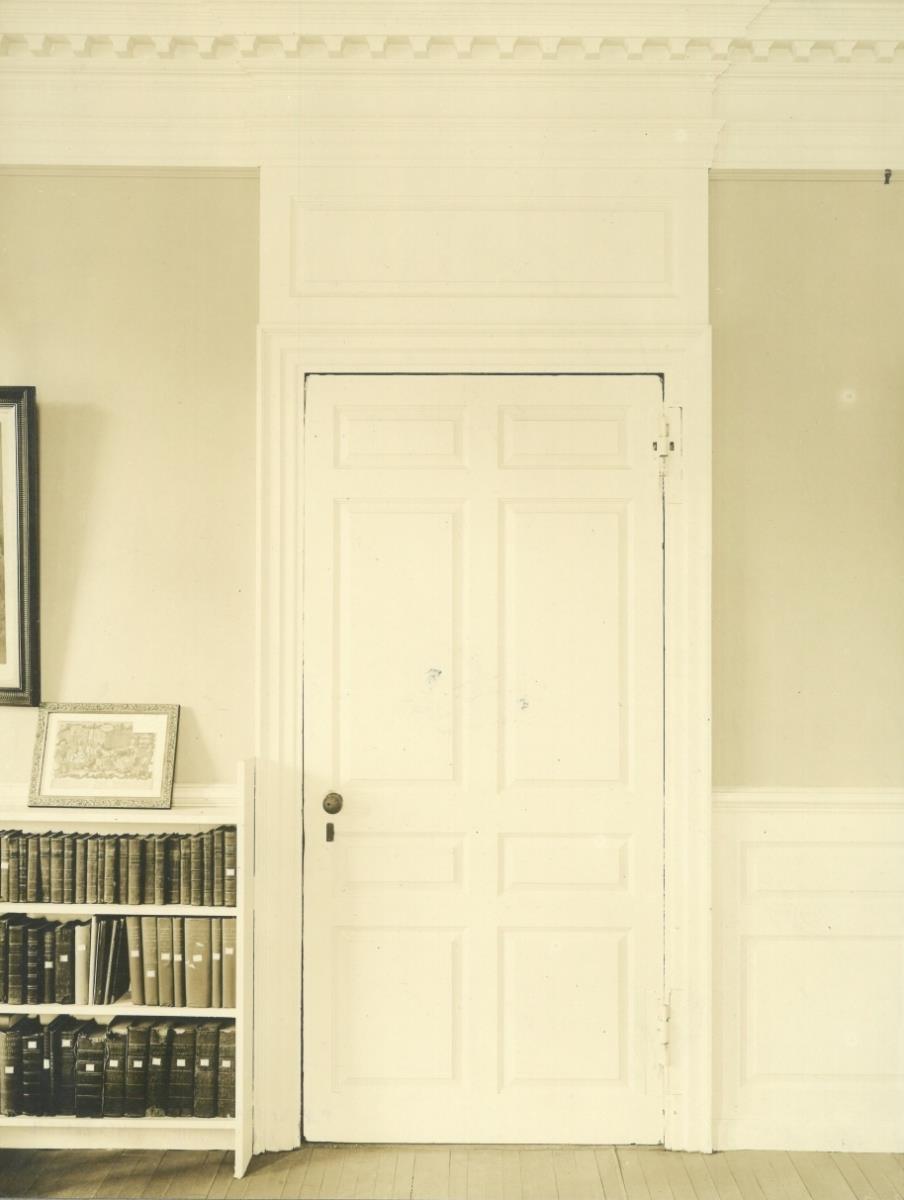 Marblehead, 161, Washington St, Jeremiah Lee Mansion / Marblehead Museum, Erdgeschloss, Empfangszimmer, Tür