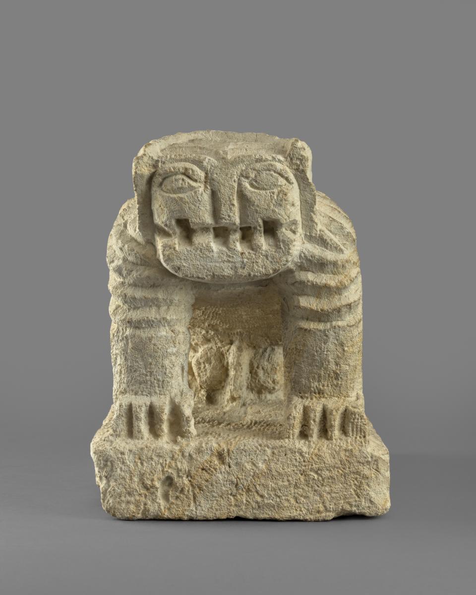 Löwenstatuette