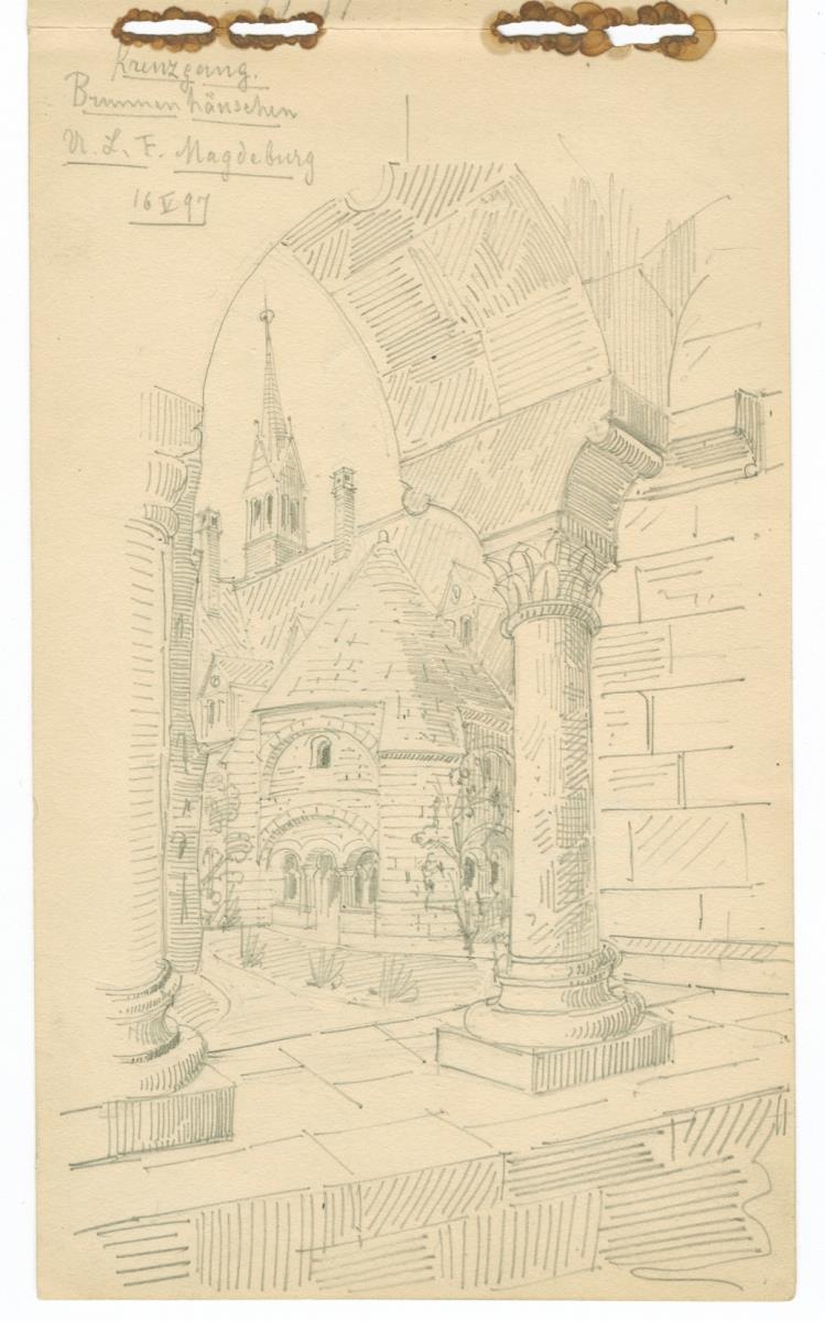 Liebfrauenkirche Magdeburg, Brunnenhäuschen