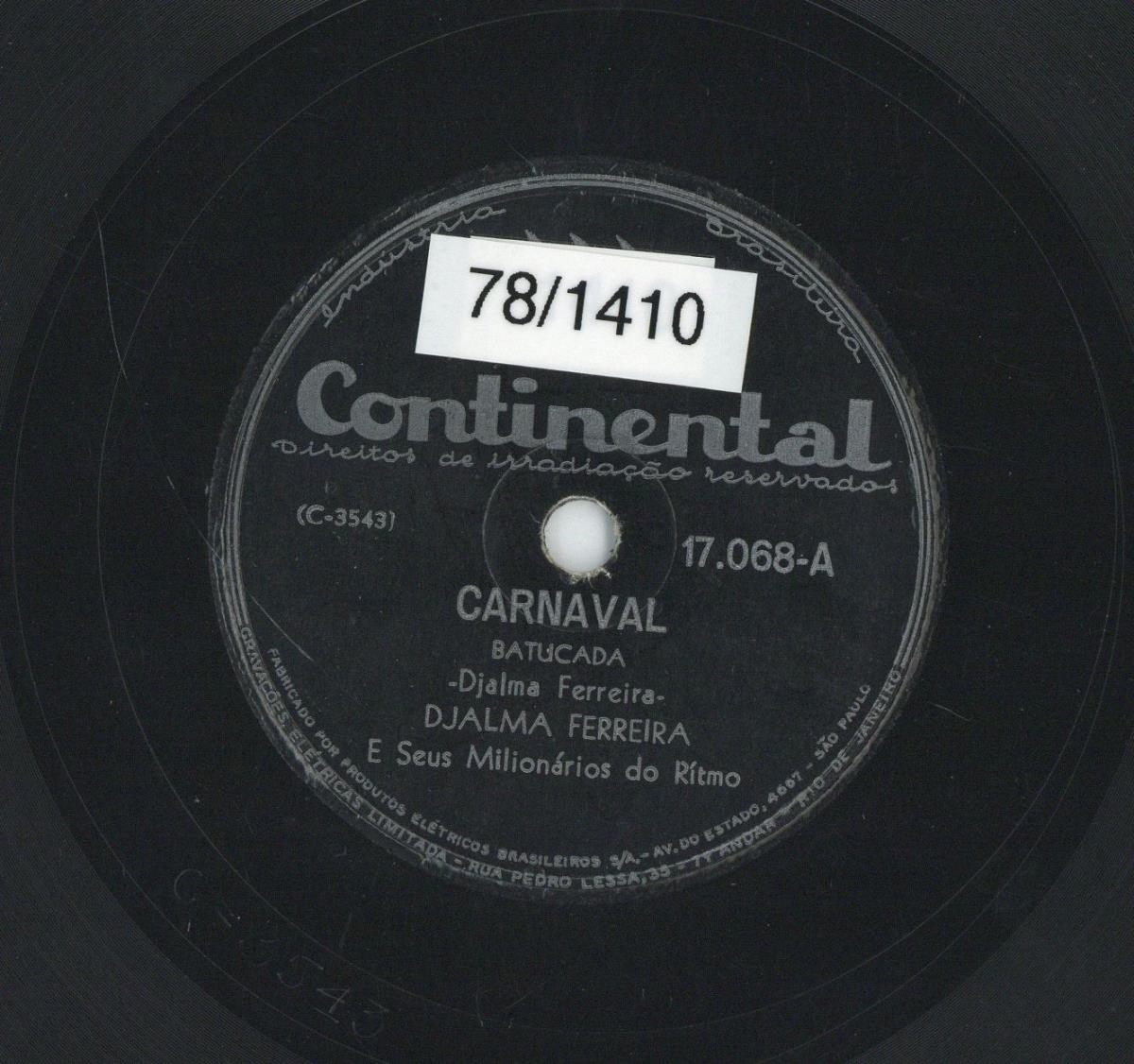 Titel A: Carnaval
Titel B: Casa De Lala