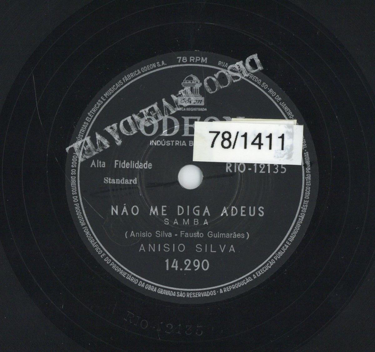 Titel A: Abismo
Titel B: Nao Me Diga Adeus