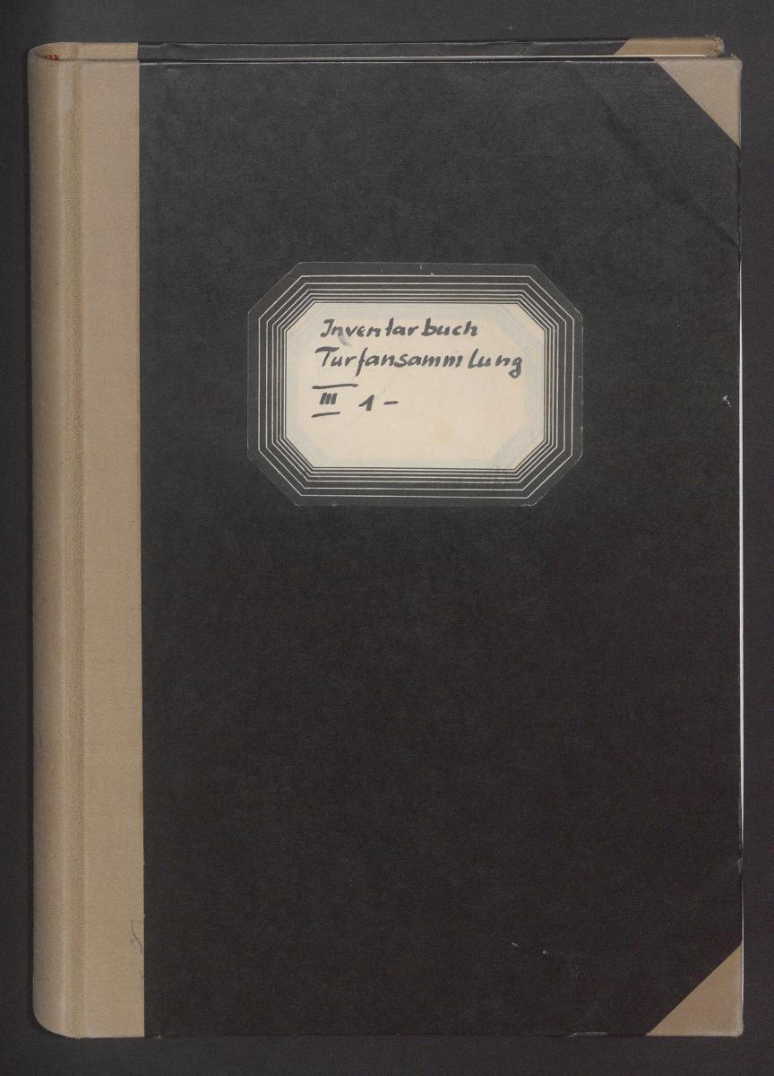 Inventarbuch Turfansammlung I III 1- [= Abschrift v. unvollständige Neuinventarisierung Inventar Turfansammlung III 1 - 844]