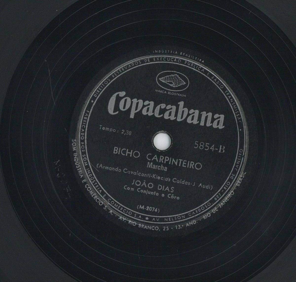 Titel A: Engole Ele, Paleto
Titel B: Bicho Carpinteiro