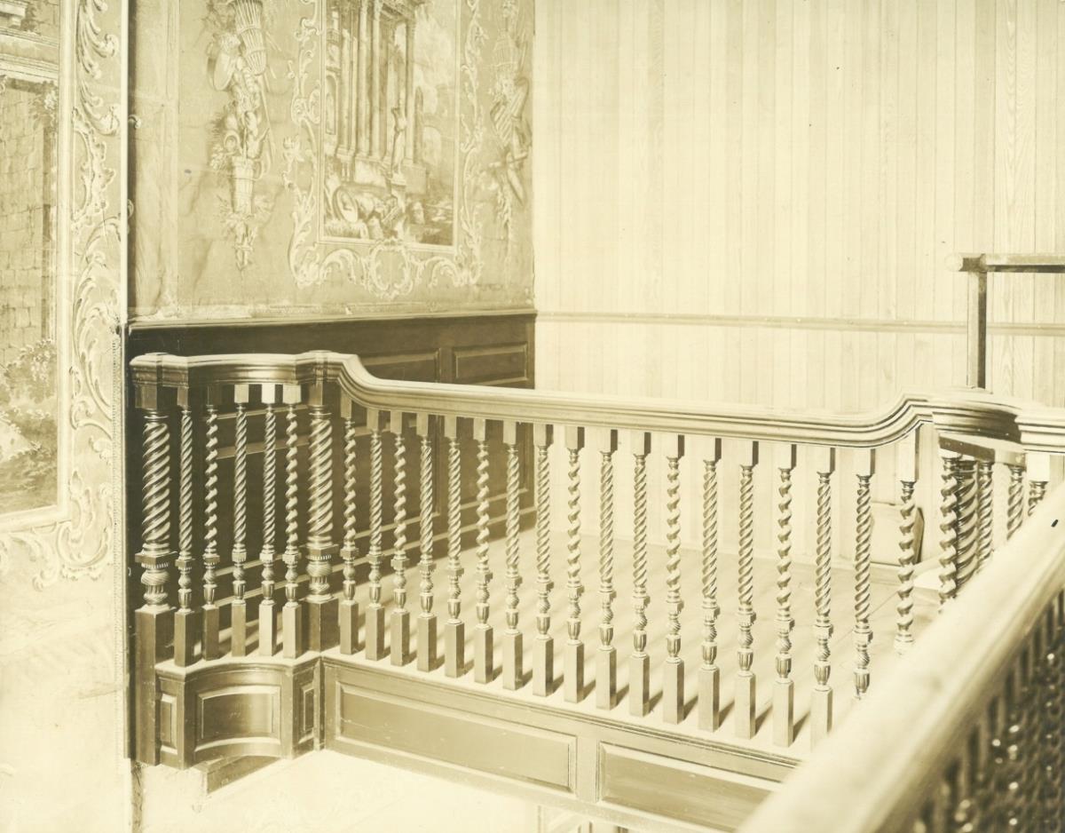 Marblehead, 161, Washington St, Jeremiah Lee Mansion / Marblehead Museum, Treppe