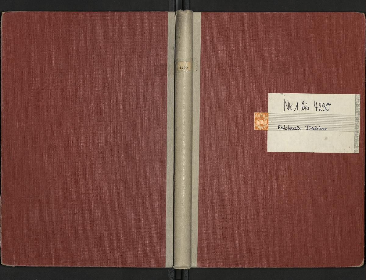 Nr. 1 bis 4290 Fotobuch Dahlem