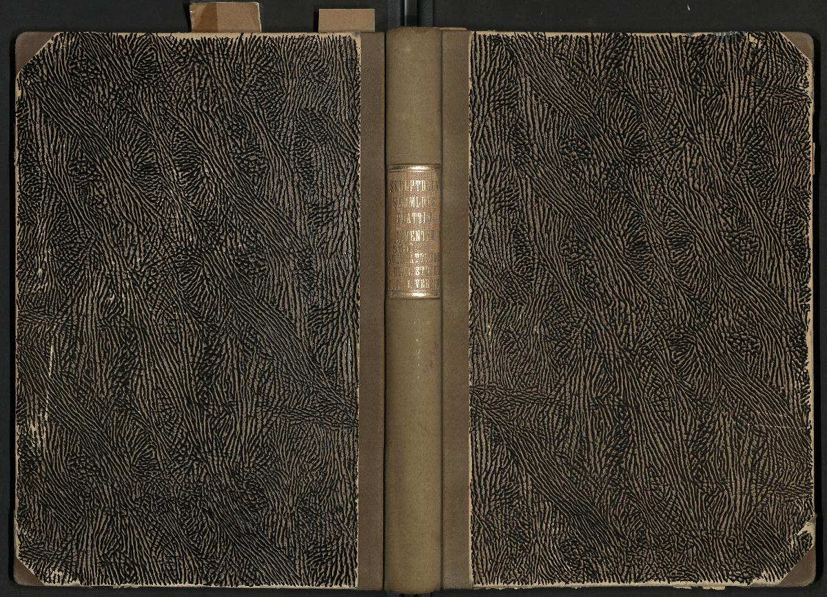 Skulpturensammlung Platten-Inventar 8651 Ausstellungs u. Einr. Stücke K. F. M. Verein