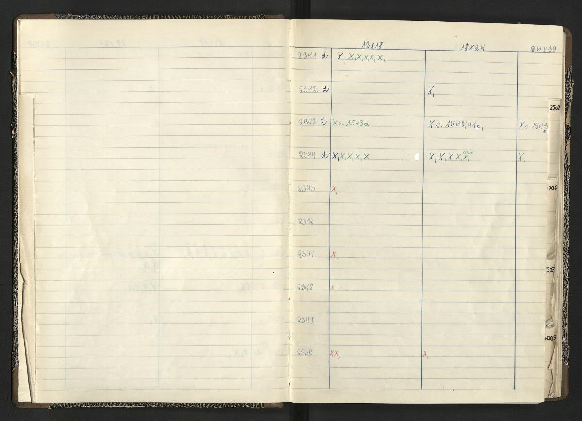 Skulpturensammlung Platten-Inventar 2321 - 4320
