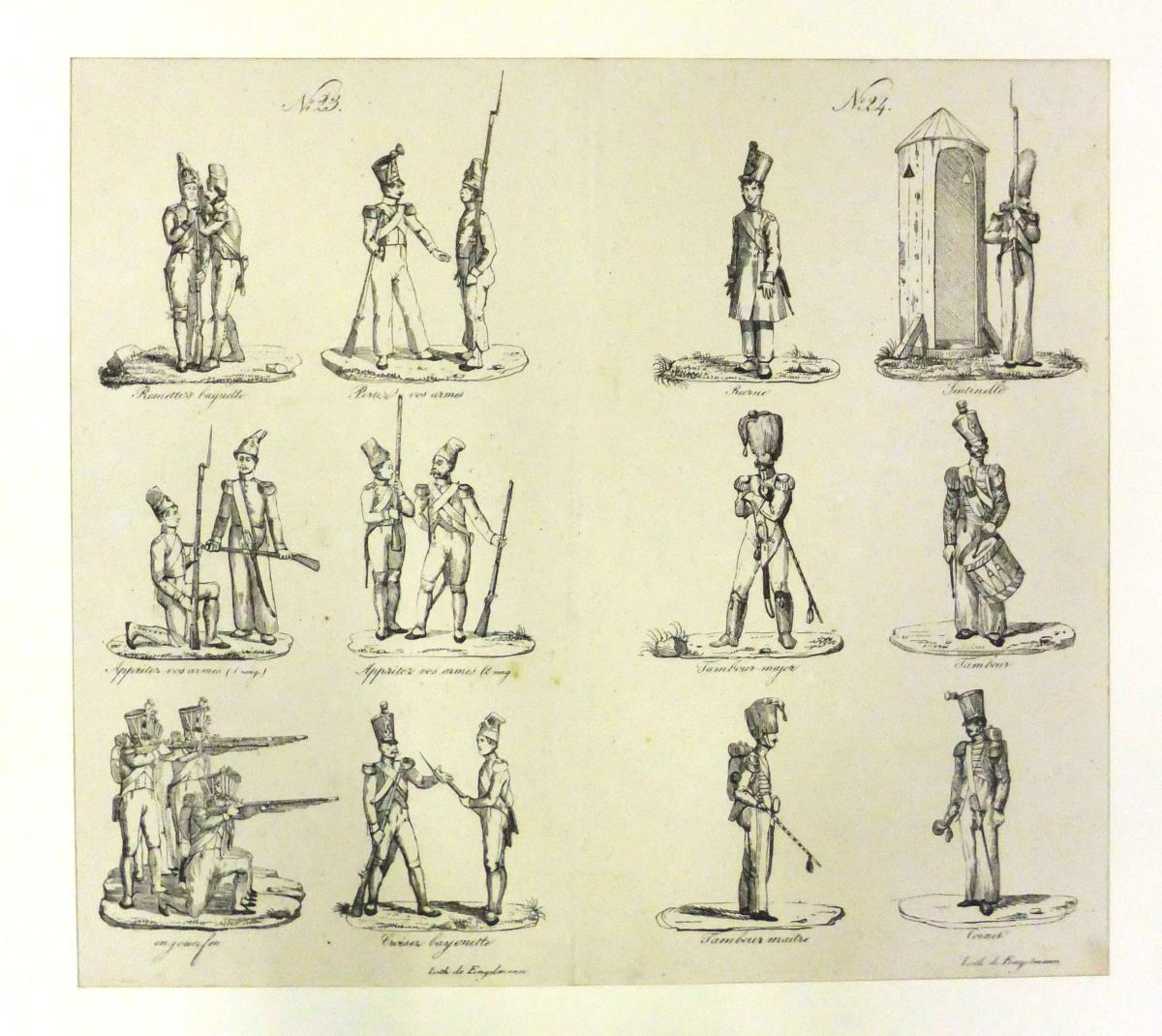 o.T. [Soldatenfiguren zum Ausschneiden]
