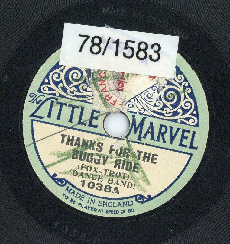 Titel A: "Thanks for the Buggy Ride"
Titel B: "The Bonnie Banks O´Loch"
