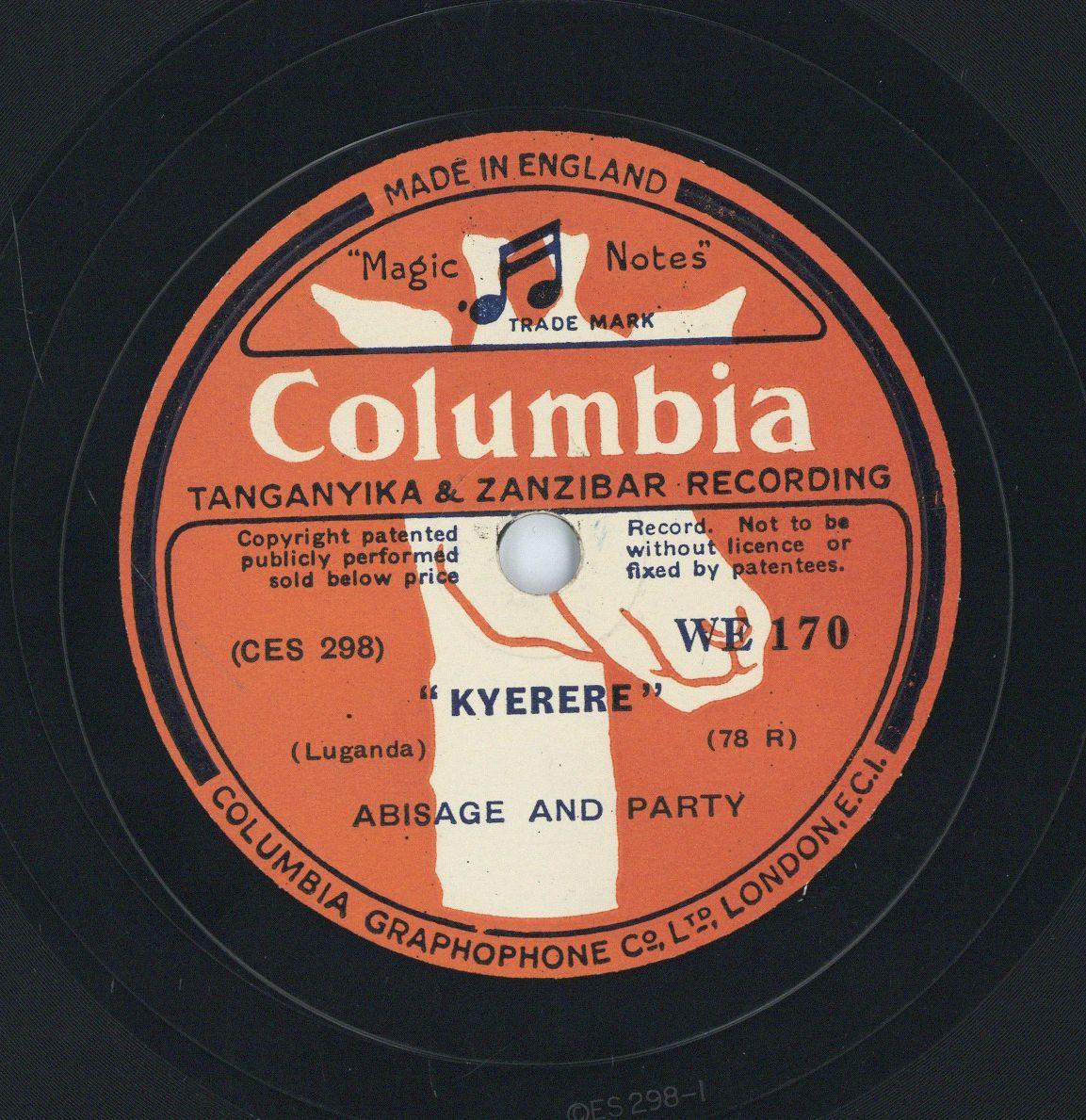 Titel A: "Galebye"
Titel B: "Kyerere"