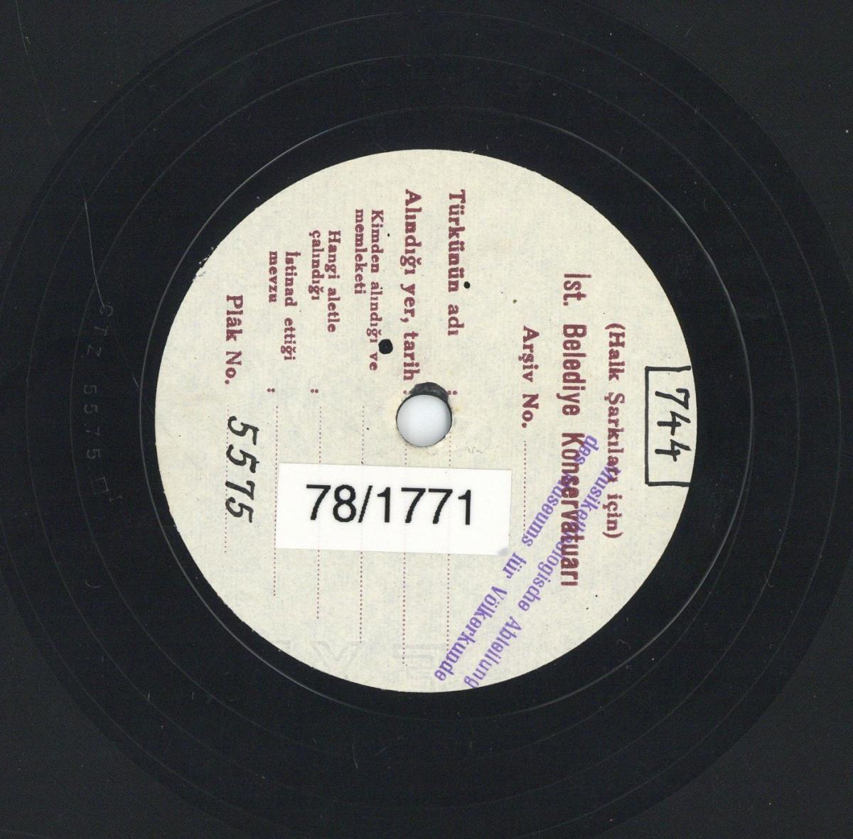 Titel A: "Pehlivan havasi"